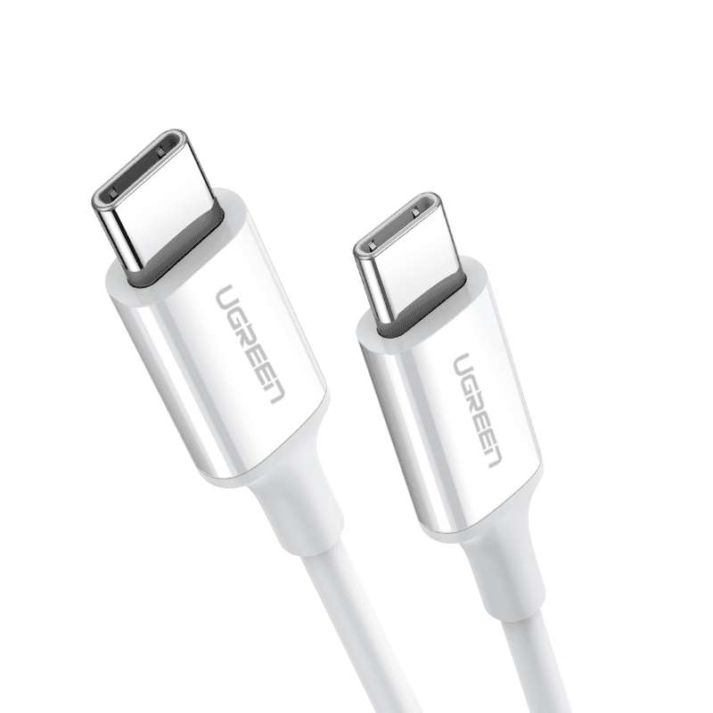 UGREEN Cable USB-C 2.0 to USB-C ABS 1.5m (White)