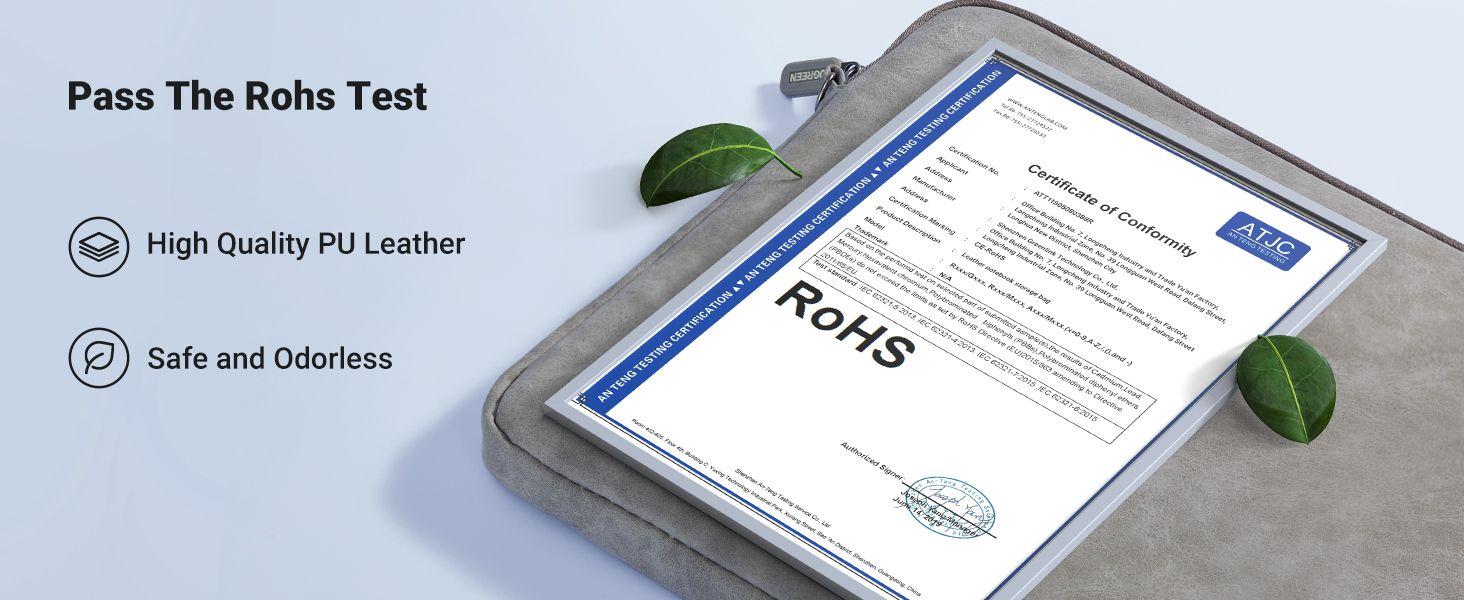 Ugreen LP187 case for a 14"-14.9" laptop - gray