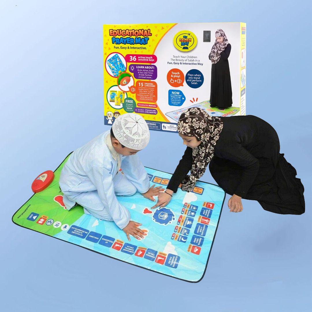 Smart Prayer Mat Foldable and Adjustable Made of Waterproof 