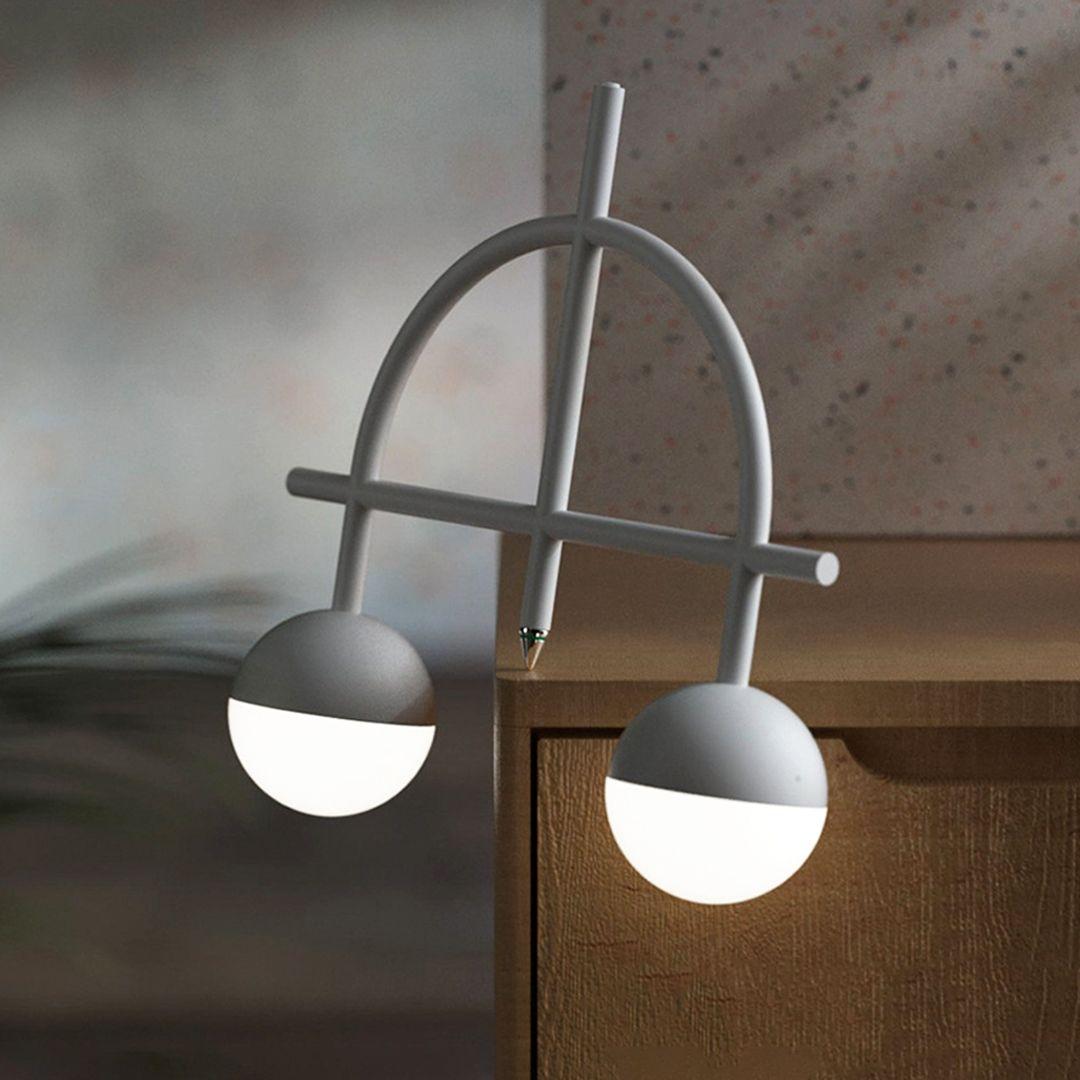 Creative ABS Rotating Balance Table Lamp Elegant 