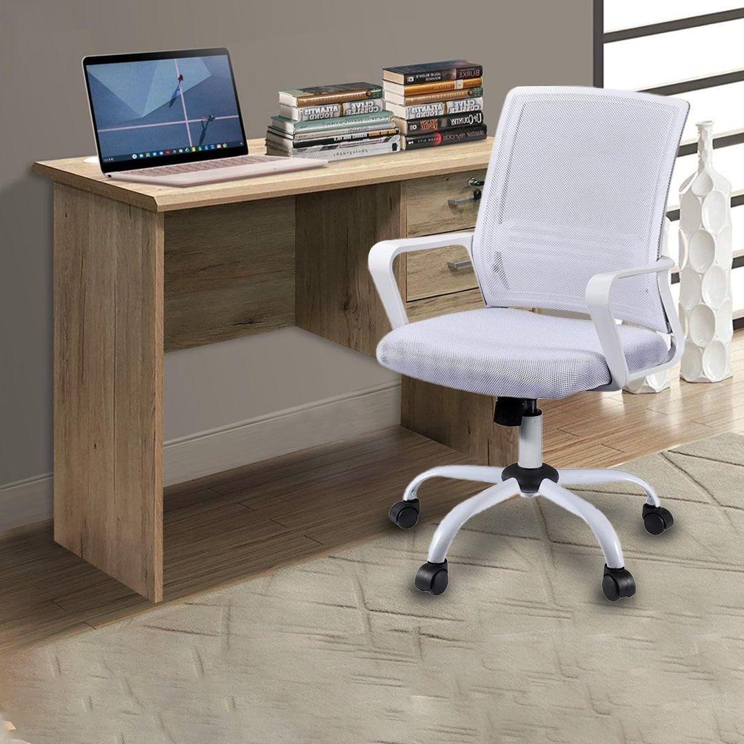 Malaysian Stylish Wooden Desk with 3 Drawers 