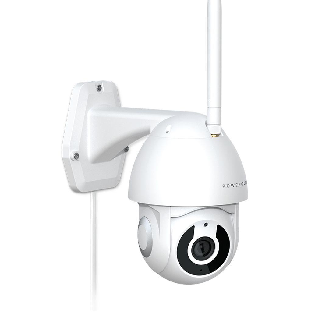 Powerology WiFi Smart Outdoor Camera 360 Horizontal and Vertical Movement