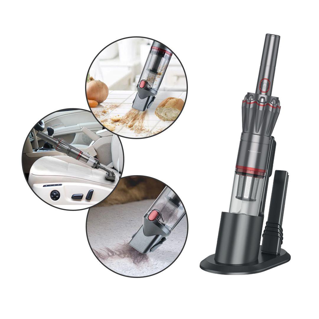 Powerology 2600mAh Portable Vacuum Cleaner Stick Powerful Suction And Energy Saving