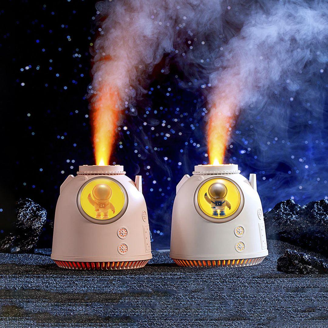 260ml USB Ultrasonic Space Capsule Humidifier With Night Light