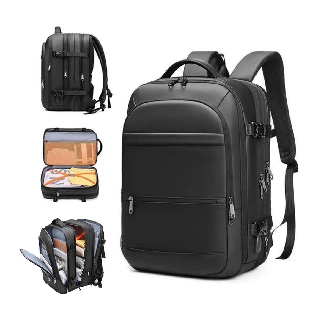 Large Expandable Waterproof Anti-Theft Laptop Backpack 