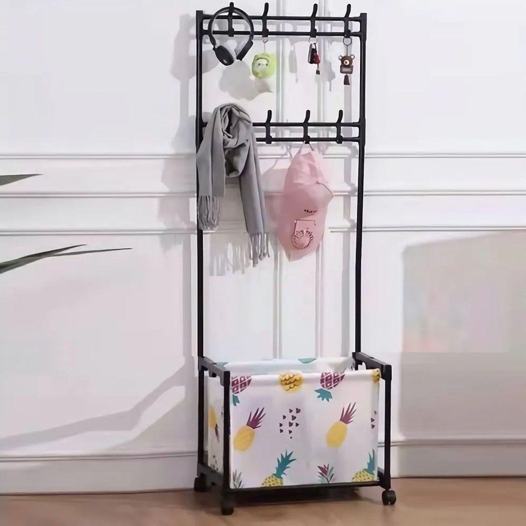 Multi-purpose Organizer Stand with Storage Basket
