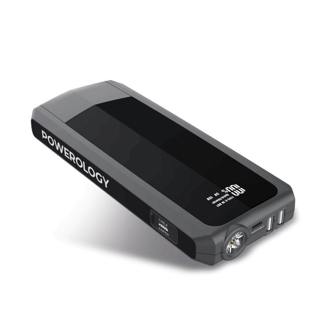 Powerology Jump Starter and Power Bank with USB Ports
