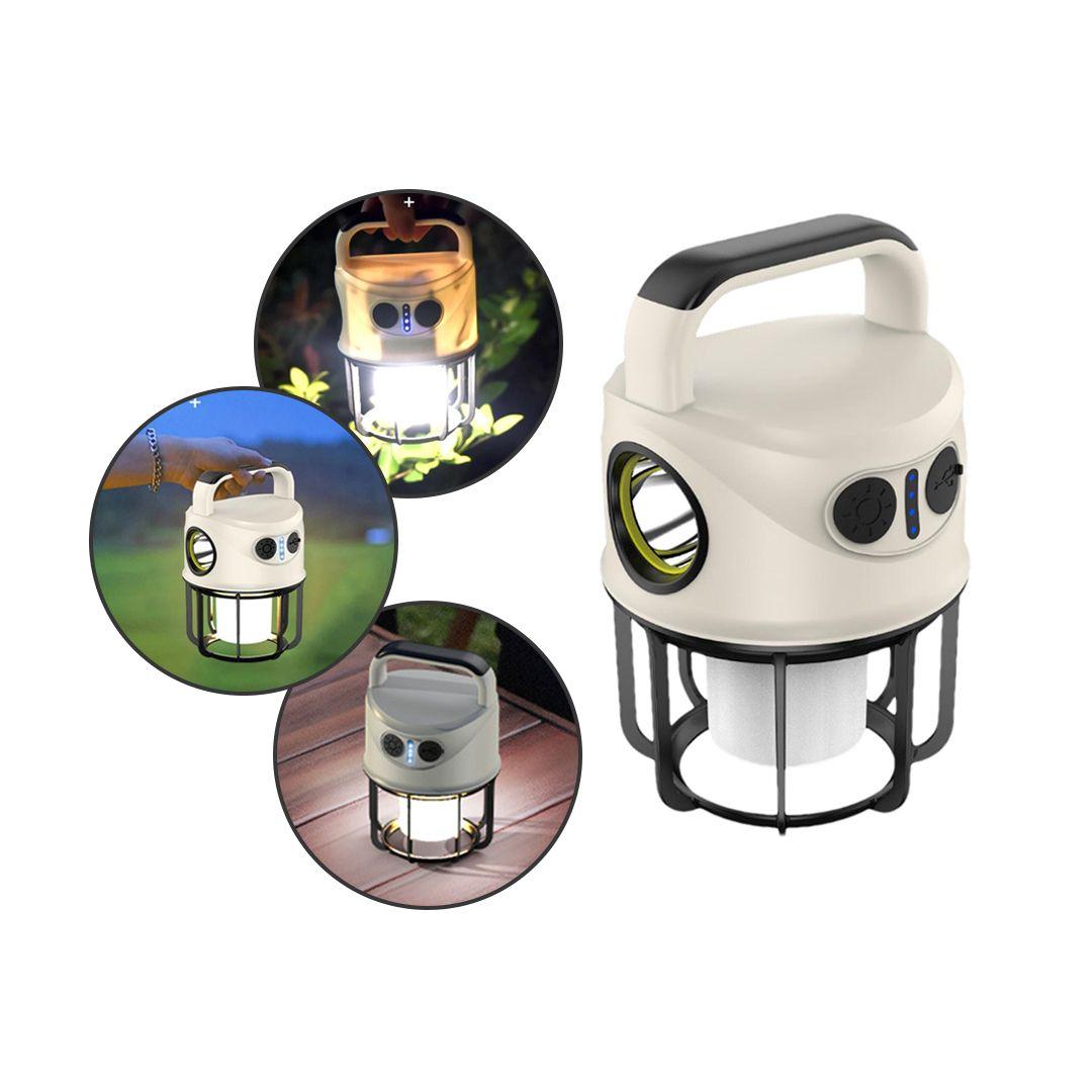 Portable Rechargeable LED Camping Light with High Capacity Battery