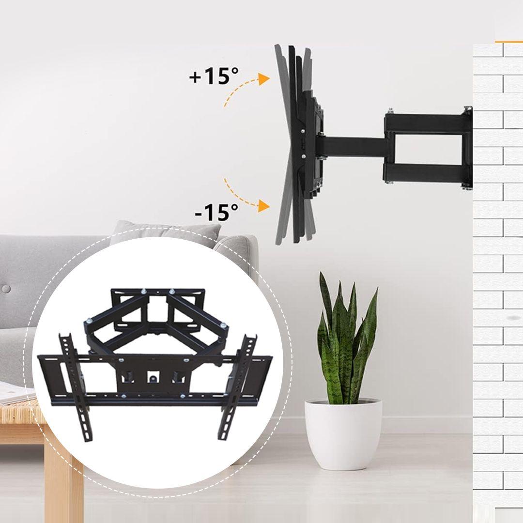 EZ-3280MT Monitor Wall Mount Bracket with Swivel Articulating Arms for 32" - 80" Screens