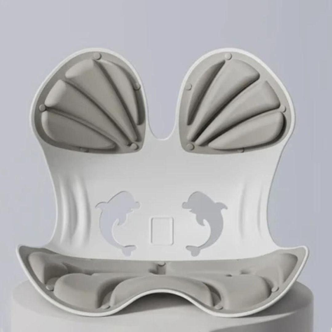 Comfortable Posture-Correcting Seat to Prevent Back Curvature
