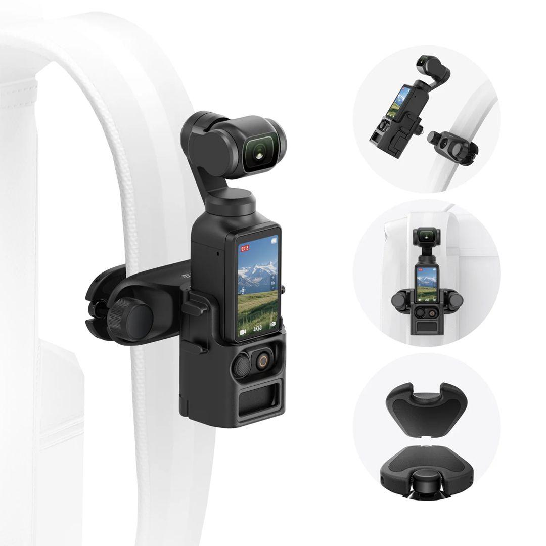 TELESIN S3-JFM-02-TDJ Quick Release Backpack Mounting Bracket For DJI Pocket 3