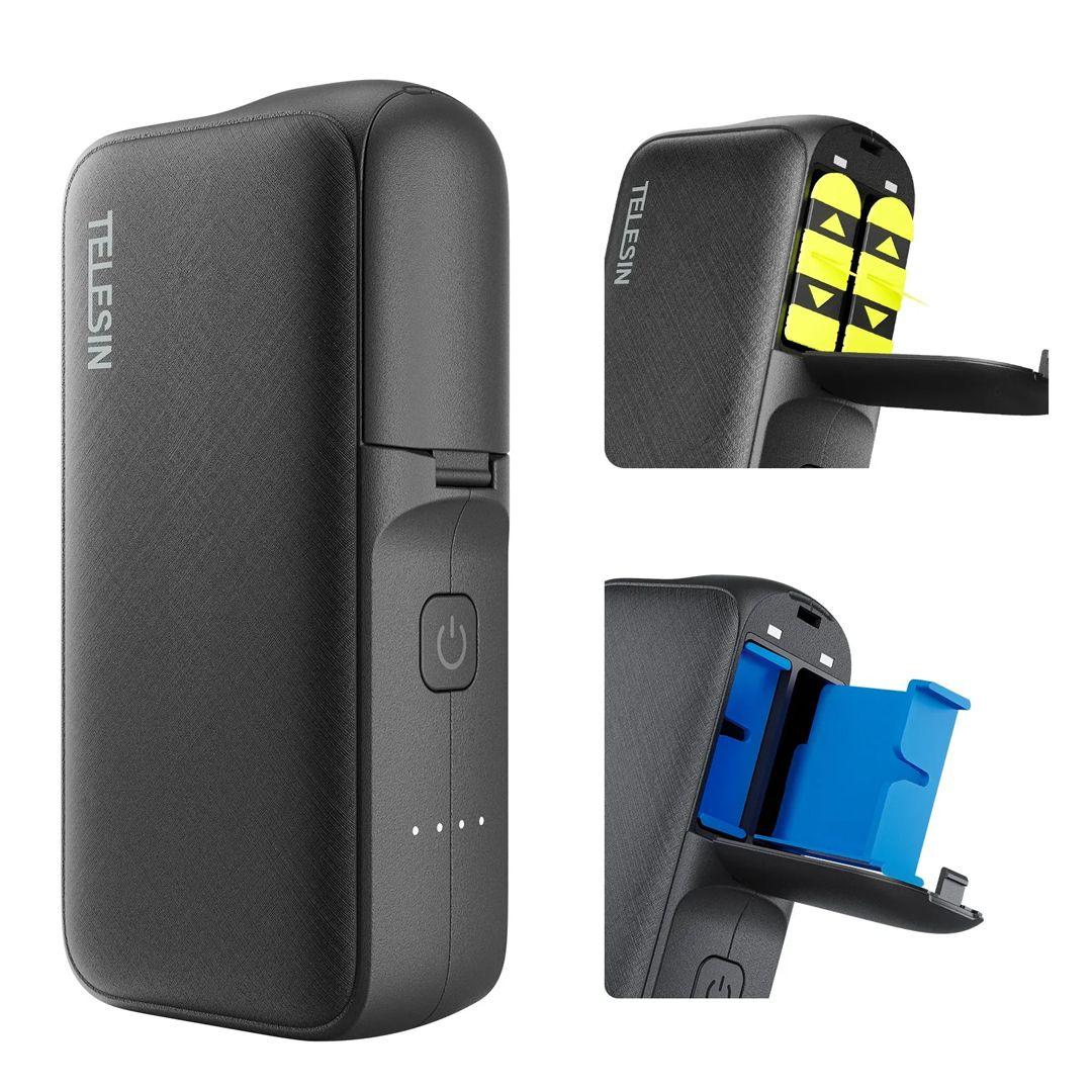 TELESIN S0-PB-01-TGP Power Bank for GoPro Hero 13 Camera Batteries, 10000mAh Capacity
