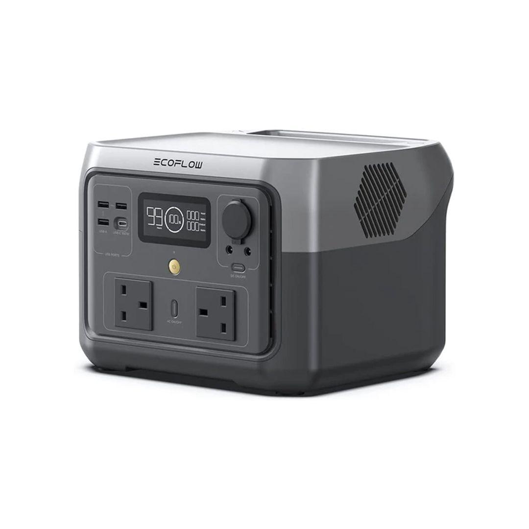 EcoFlow River 2 Max EFR610 Portable Power Station 500W up to 1000W
