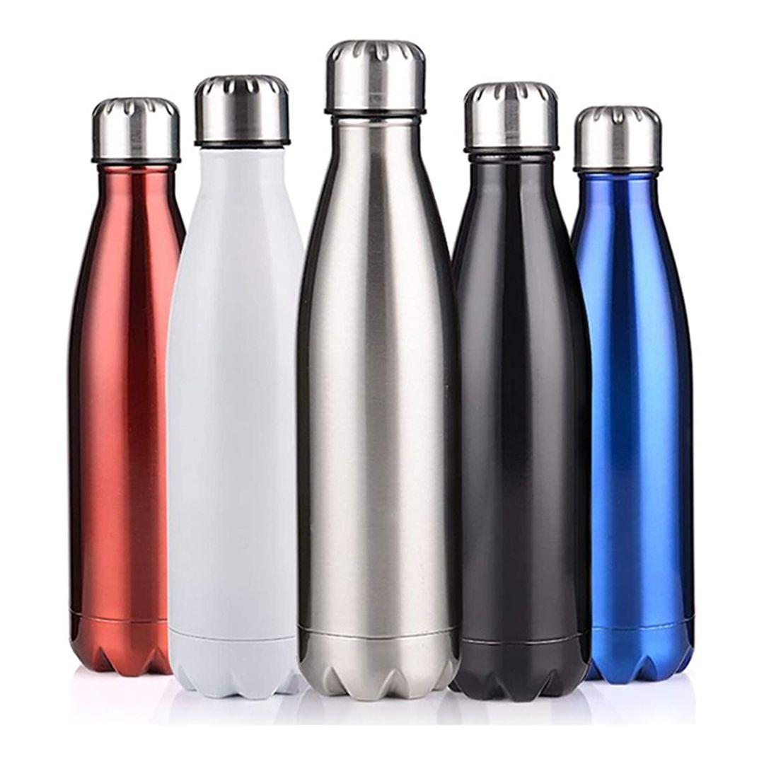 500/750/1000/1800ml Double-Wall Vacuum Insulated Sports Water Bottle Vacuum Flask Travel Coffee Mug (Assorted Colors)