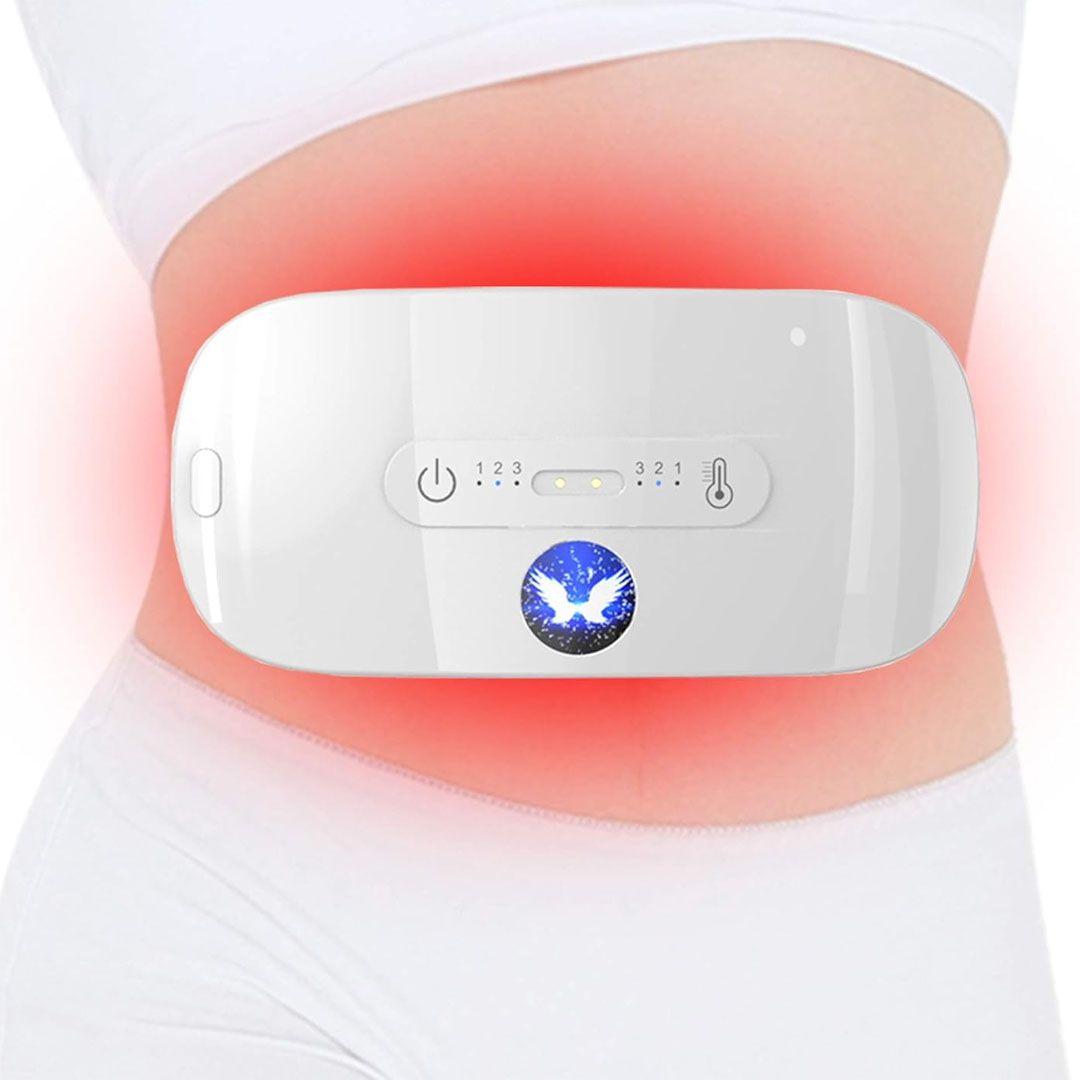Wireless Thermal Massage Belt Equipped with 3 Heat Levels and 3 Vibration Massage Modes