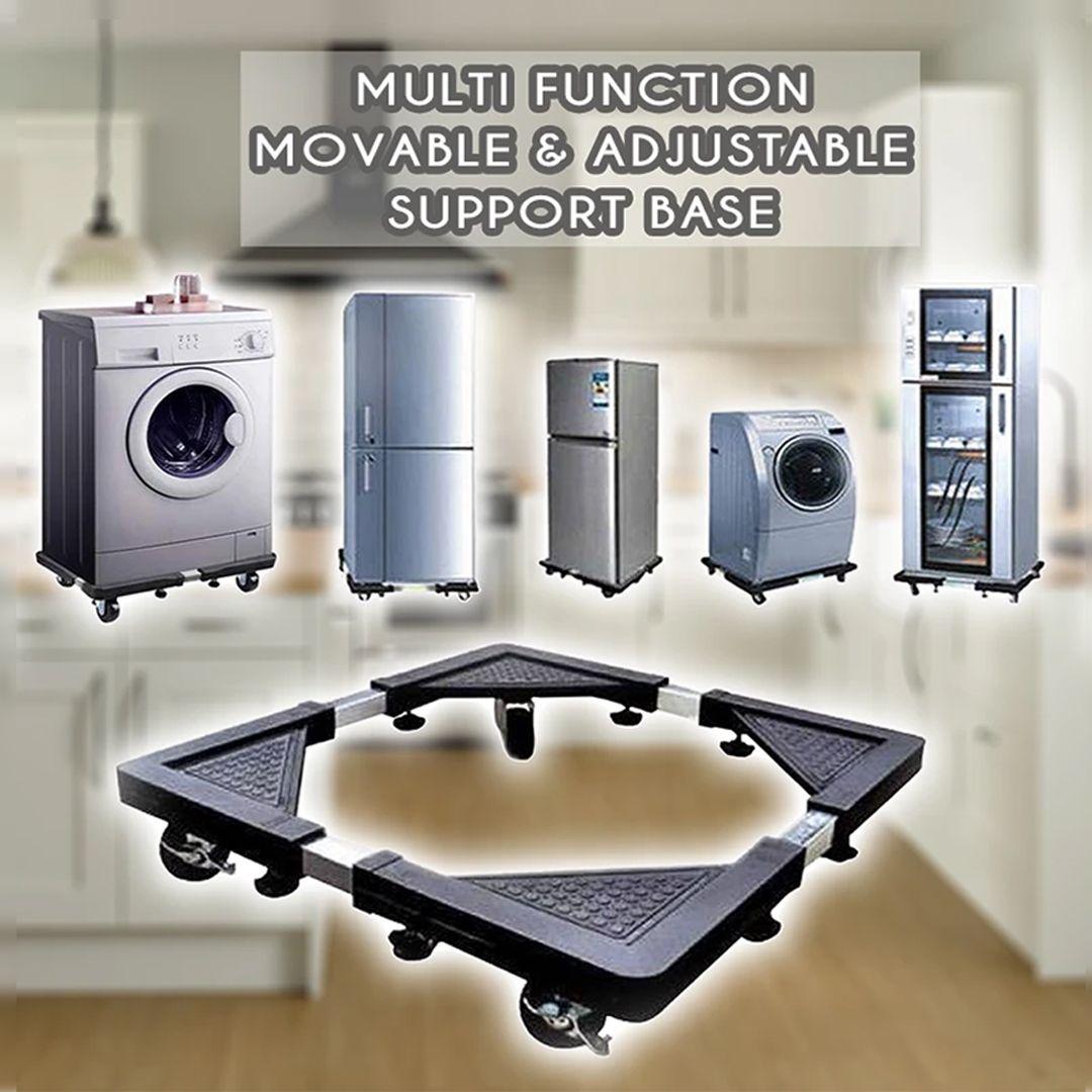 Multi-Functional Movable Appliance Stand Ultra Strong Washing Machine and Refrigerator Base