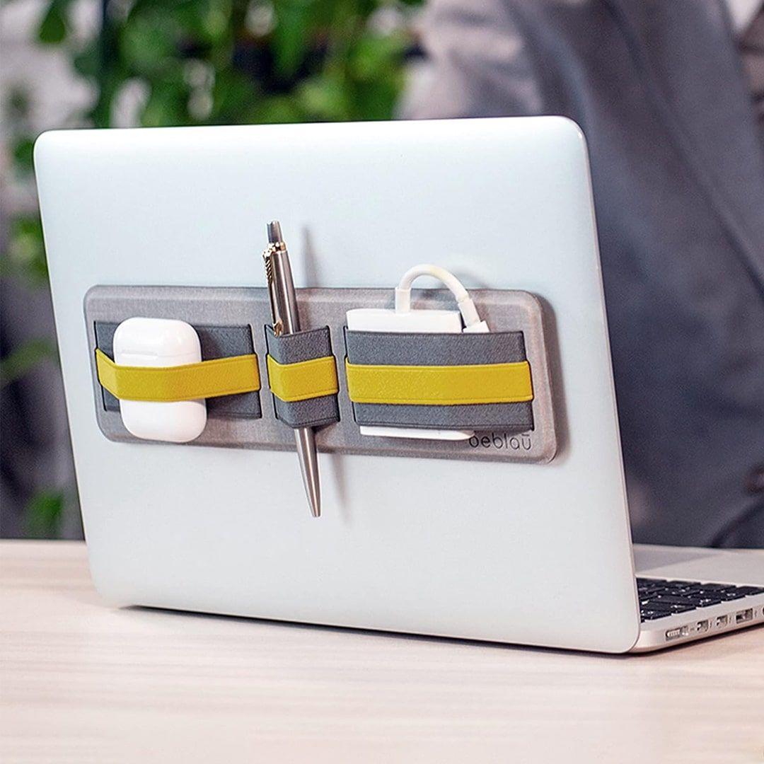 Versatile Adhesive Portable Tech Organizer