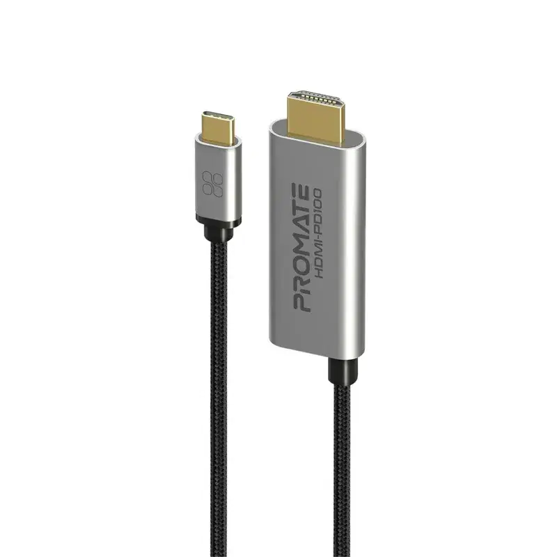 Promate - HDMI-PD100 4K CrystalClarity USB-C to HDMI Cable