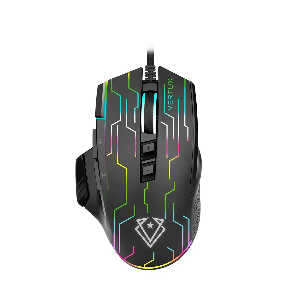 Vertux Kryptonite Wired Gaming Mouse — High Precision & Fast Tracking