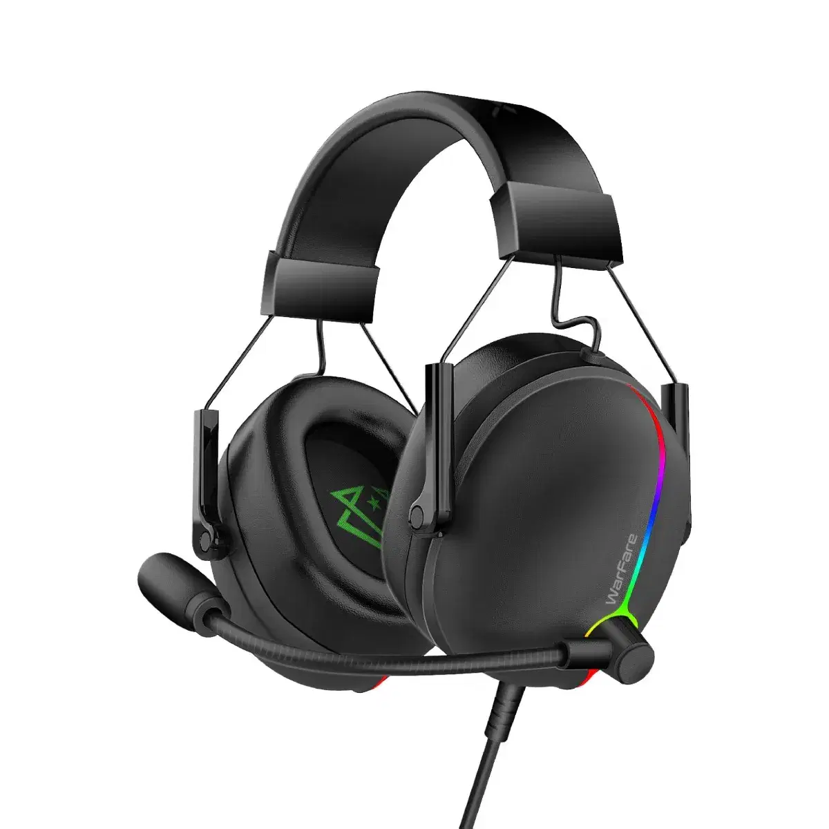 Vertux Warfare Gaming Headset – Immersive 7.1 Surround Sound with Vibration Feedback