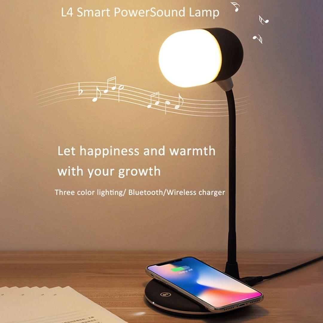 360 Degree Rotatable Wireless Charger and LED Light Bulb