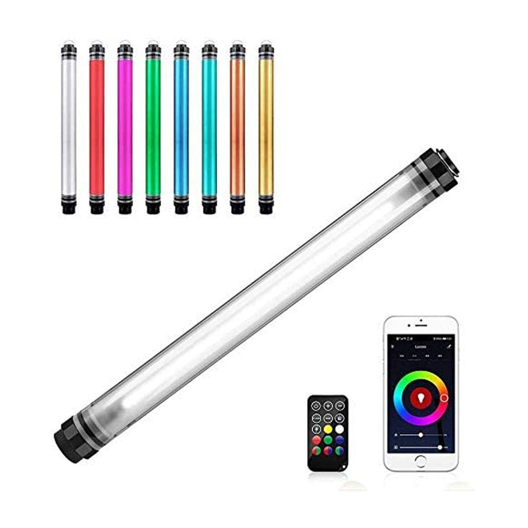 Luxceo Handheld LED Waterproof RGB light wand with tripod stand