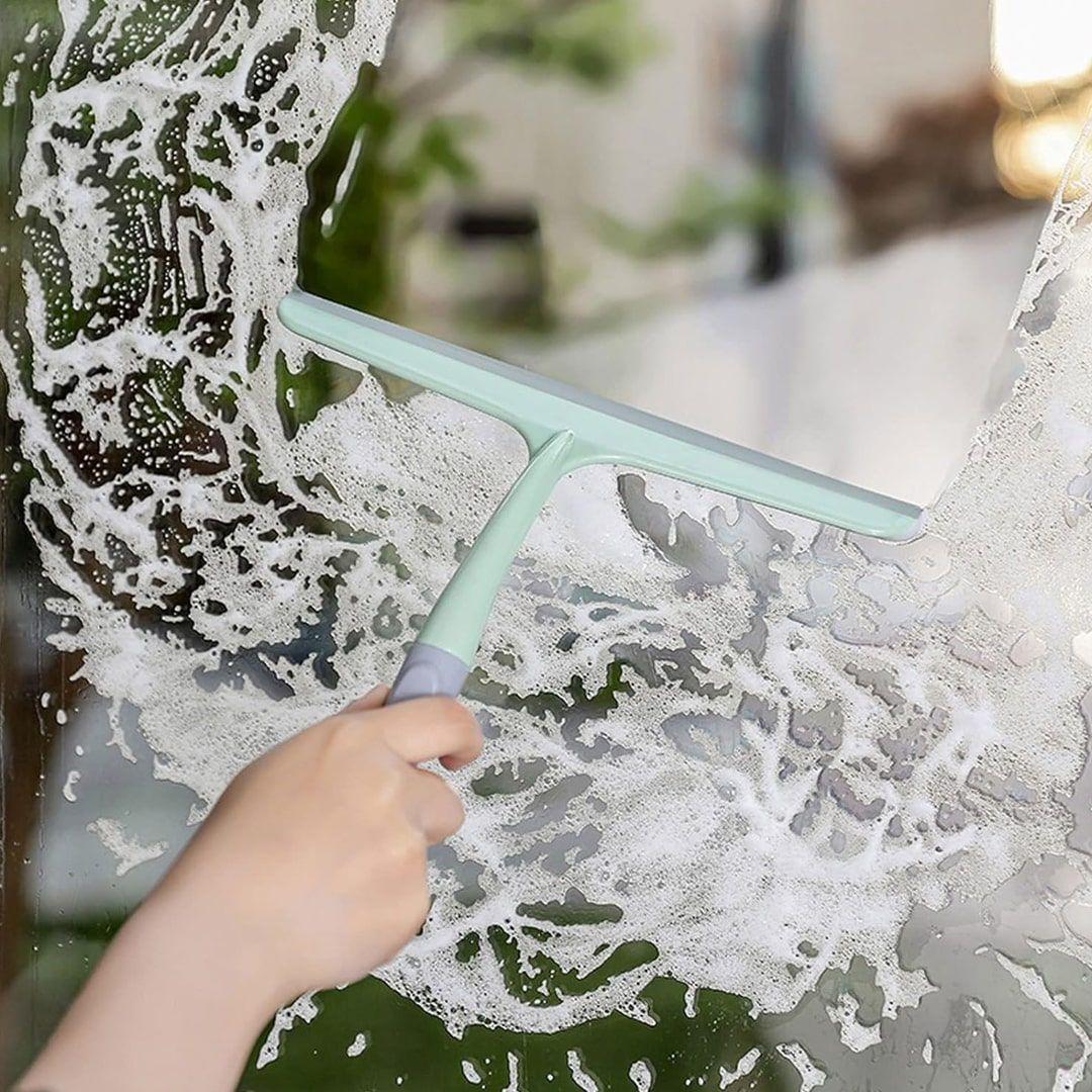 Silicone Glass Scraper Cleaning Tool with Handle