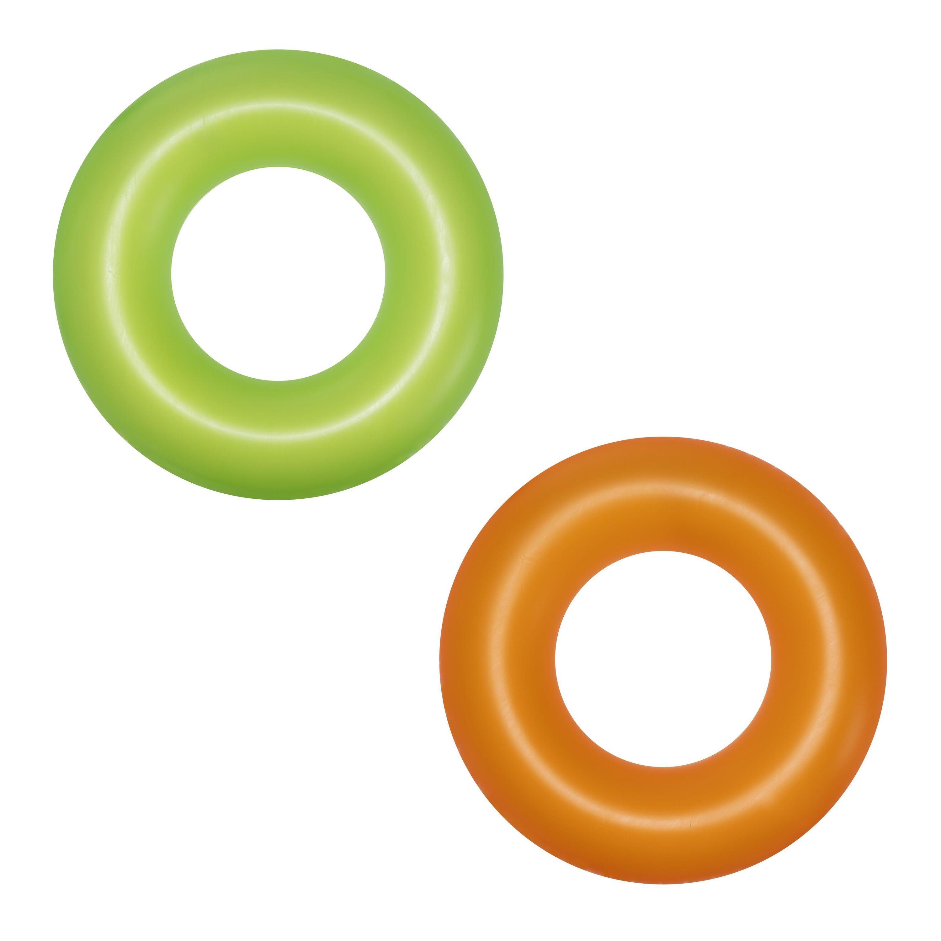 BESTWAY 36025 Φ91CM FROSTED NEON SWIM RING (Contents:One swim ring.) Age 10+