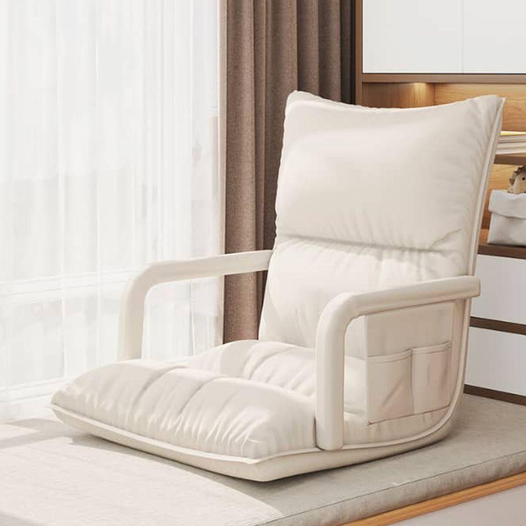Comfortable & Foldable Floor Chair with Adjustable Backrest for Relaxation Anywhere