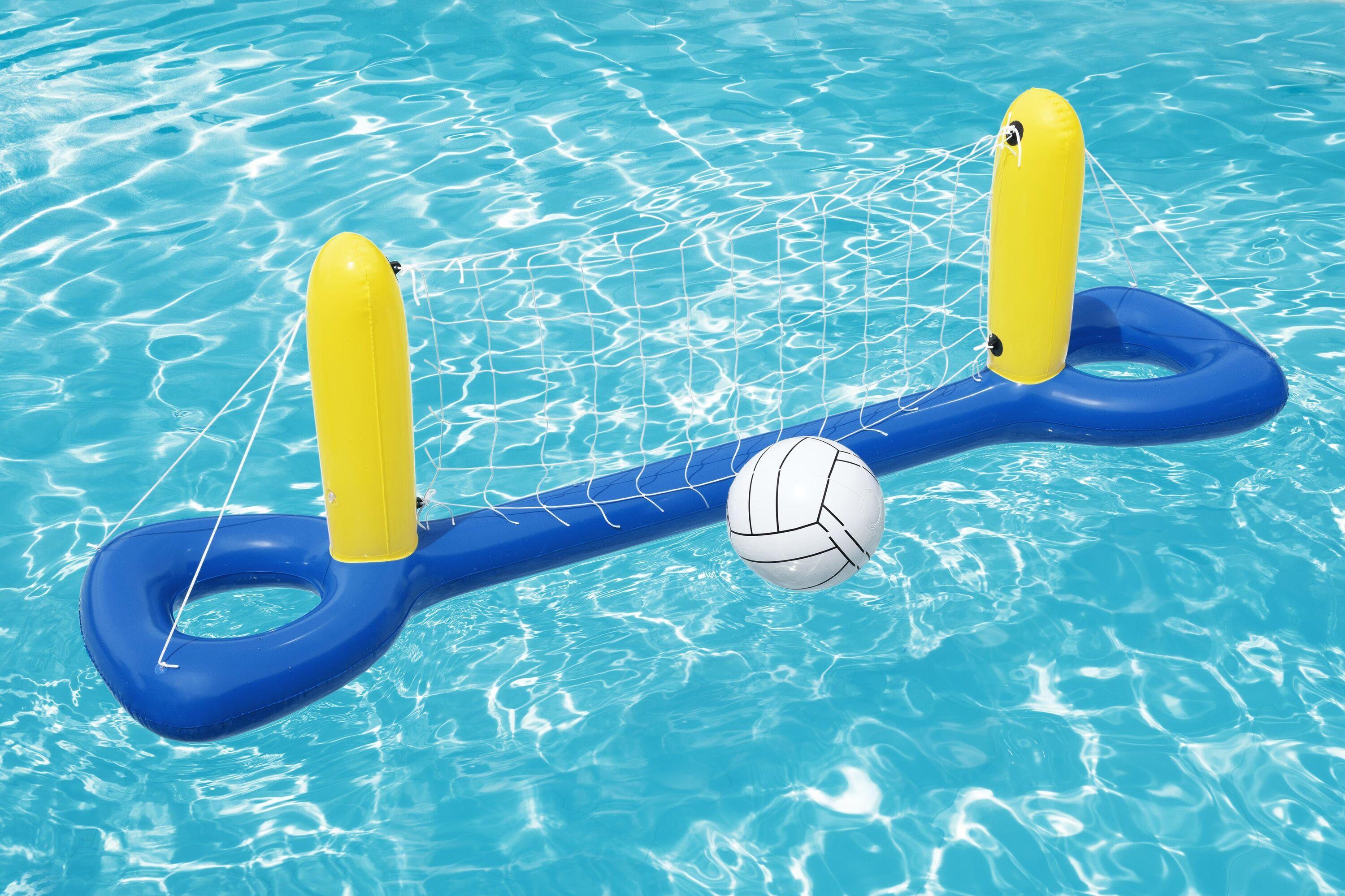 BESTWAY 52133 2.44M X 64CM VOLLEYBALL SET (Contents:One volleyball set, repair patch) Age 3+