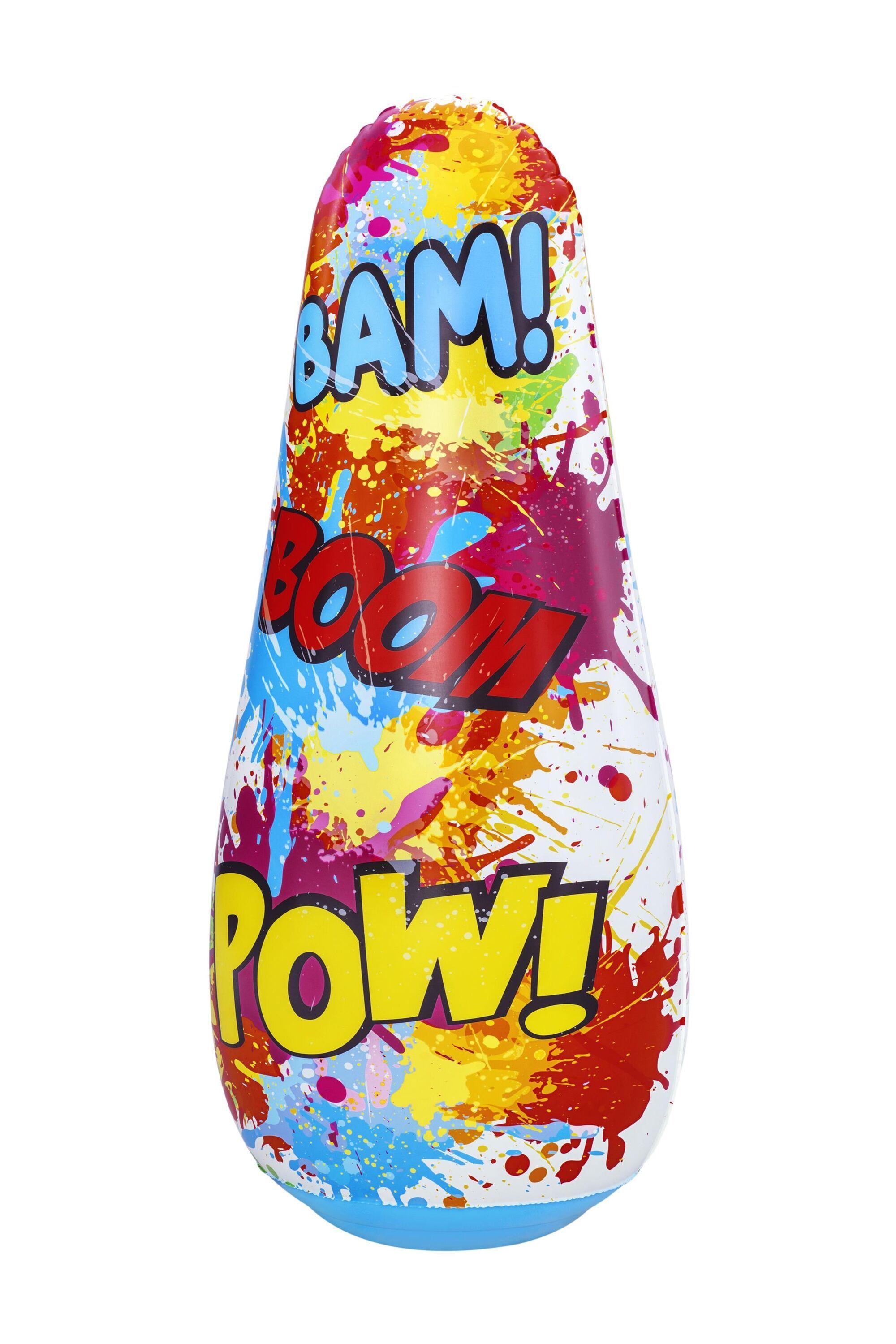 BESTWAY 52630 119CM COMIC BLAST BOP BAG (1 punching bag) Age 3+