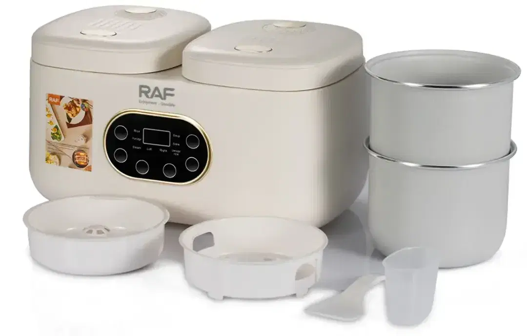 RAF R.5419 Double Electric 300W Rice Cooker - 4L