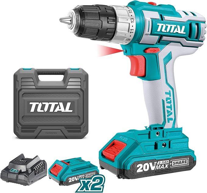 Total tdli1211 lithium- ion cordless drill 450w with high performance - multi colour