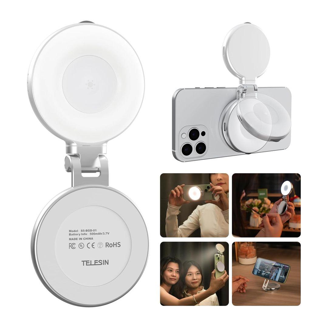 Telesin C03 Magnetic Selfie Ring Light 