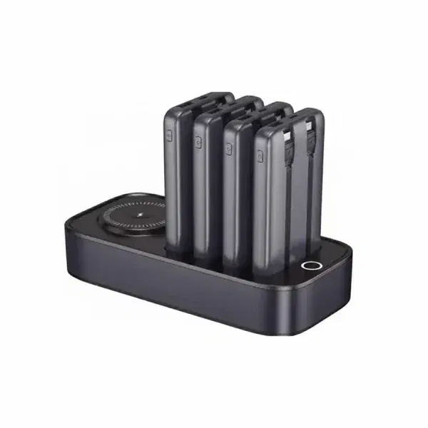 Vention 4-in-1 Charging Station with 20W Power Bank & Wireless Charging