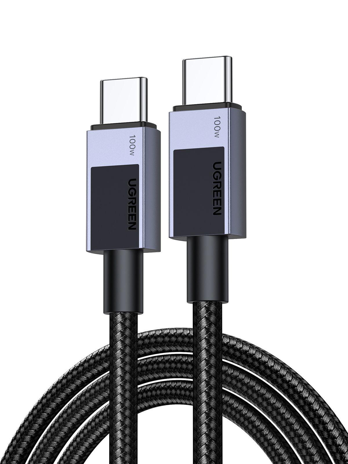 UGREEN USB-C to USB-C PD Fast Charging Cable Space Gray 2m