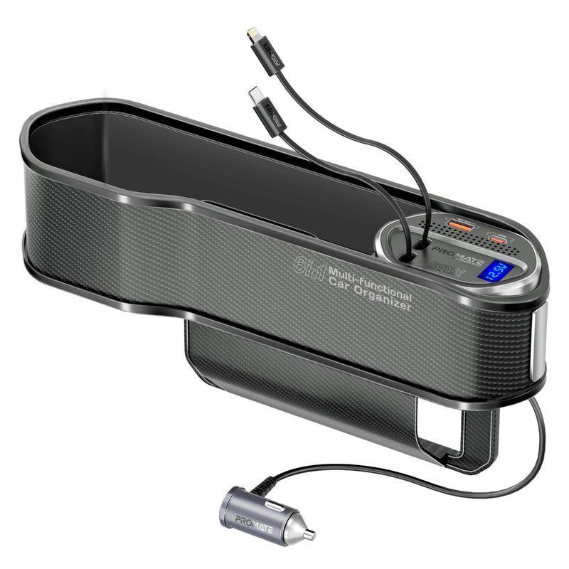CarMate‑RPD – 65 W Multi‑Function Car Organizer & Charging Station