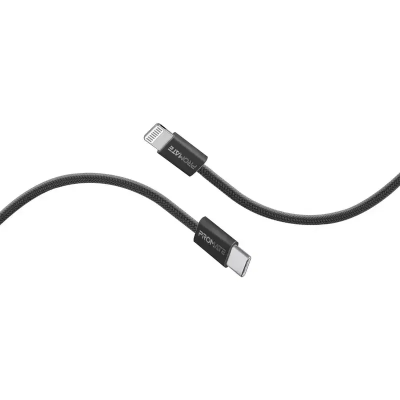 Super-Fast 27W Power Delivery USB-C to Lightning Fabric Braided Cable