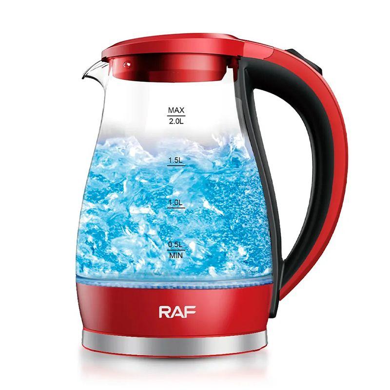 RAF Electric Water Kettle – Red, Fast Boiling & High Safety