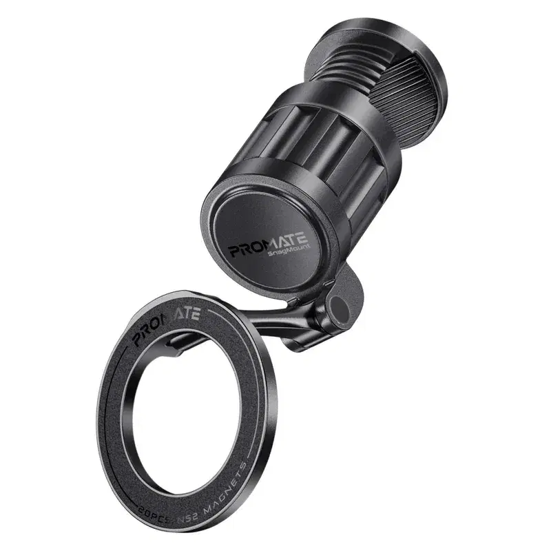 360° Rotating Magnetic Smartphone Grip-On Mount 