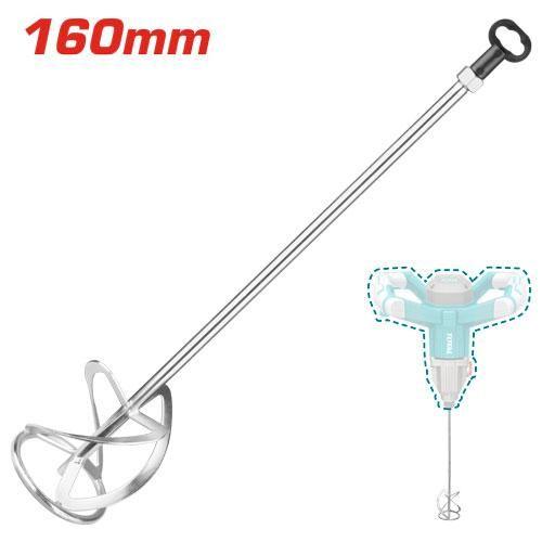TOTAL TAC331160 Mix Paddle – 160 mm Diameter Professional Mixer Attachment