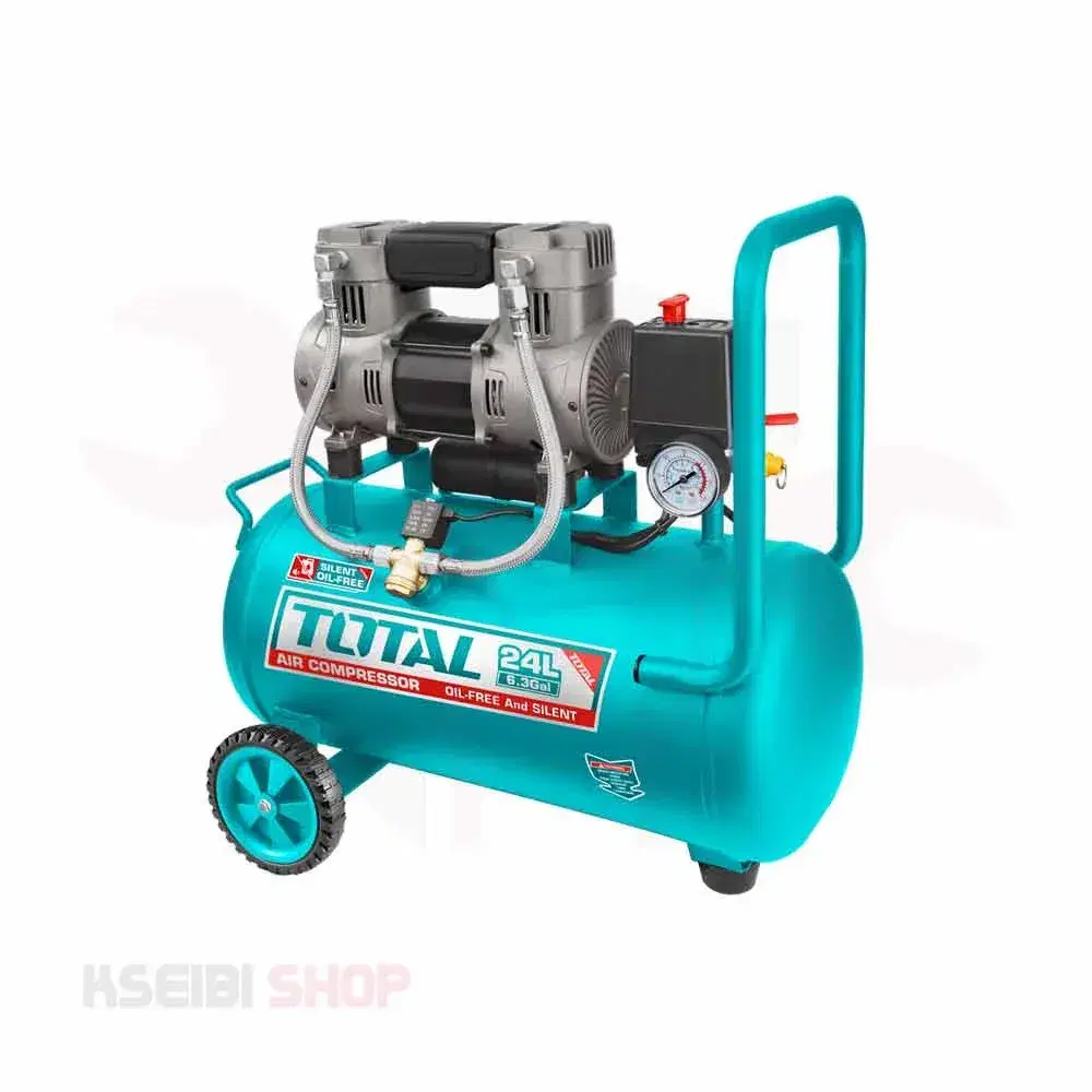 24-liter oil-free air compressor