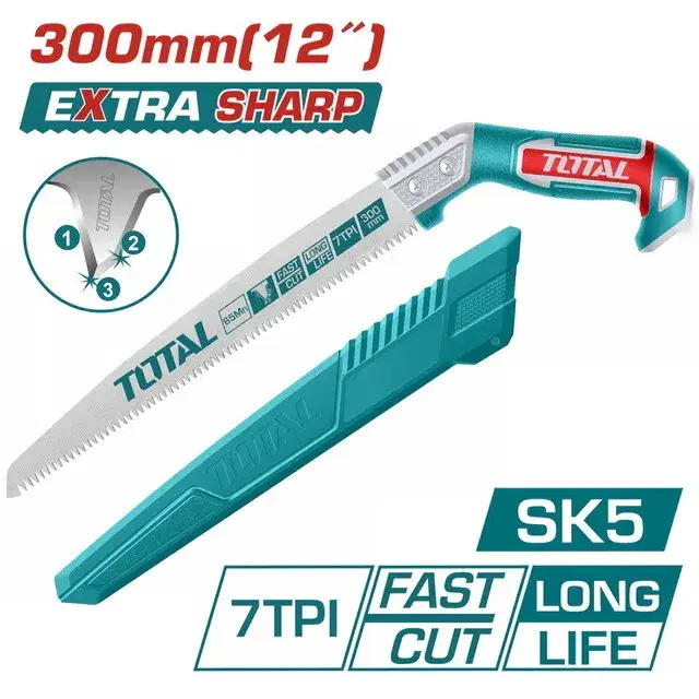 TOTAL THCS3008 12″ Hand Saw – Precision Cutting Tool