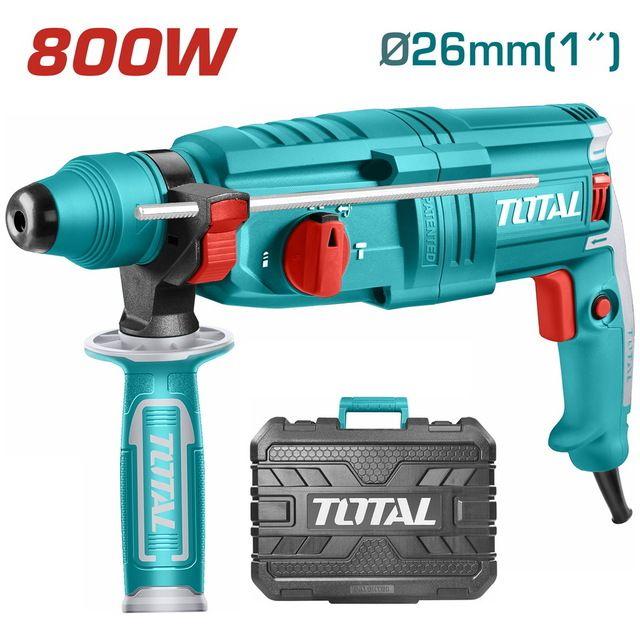 TOTAL ROTARY HAMMER SDS-PLUS 800W WITH CHUCK (TH308268-2)