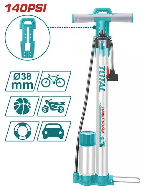 TOTAL TMPP3811 Hand Pump – High‑Pressure, Easy‑to‑Use Inflator
