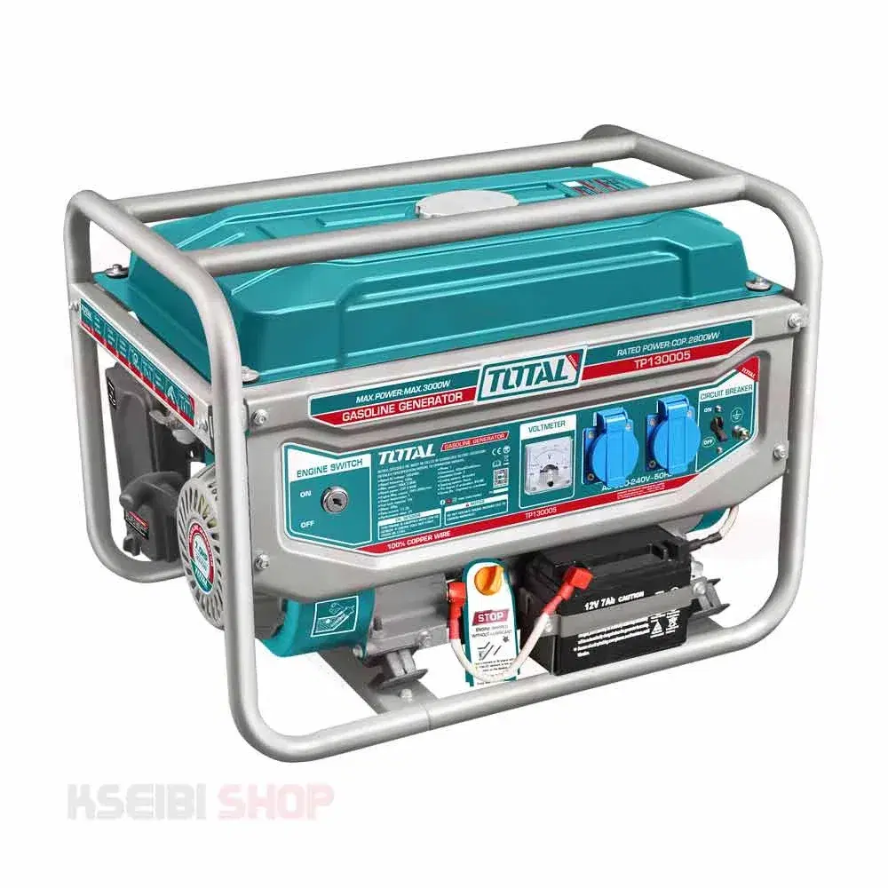 TOTAL TP130005-1 3.0 kW 2800 W Gasoline Generator