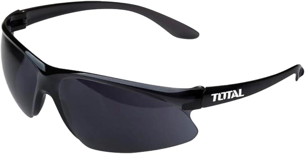 TOTAL Black Welding Glasses – Full Metal Frame, Protective Black Lenses – TSP307