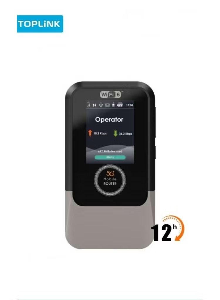 TOPLINK M52 5G Mobile WiFi Router - Up to 2600Mbps Ultra-Fast Speed