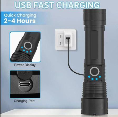 Aspor A761 LED Flashlight – Powerful Outdoor Lighting for Any Situation