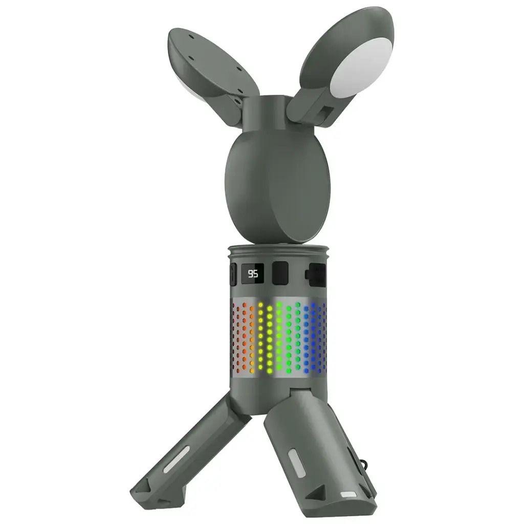 Porodo  PDLFSTXQZ12GN Lifestyle Foldable LED Camping Lantern – Multi-Purpose Light